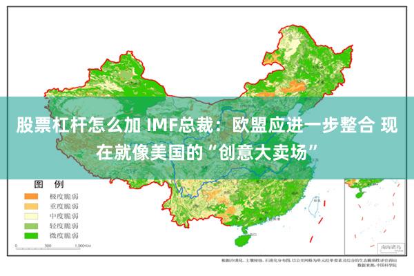 股票杠杆怎么加 IMF总裁：欧盟应进一步整合 现在就像美国的“创意大卖场”