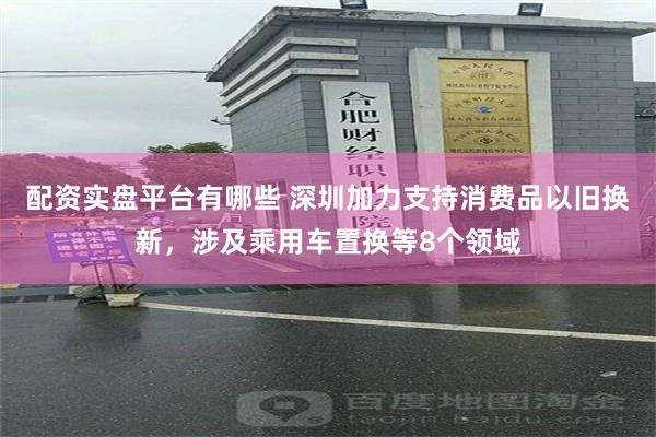 配资实盘平台有哪些 深圳加力支持消费品以旧换新，涉及乘用车置换等8个领域