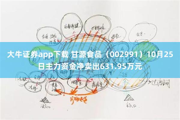 大牛证券app下载 甘源食品（002991）10月25日主力资金净卖出631.95万元