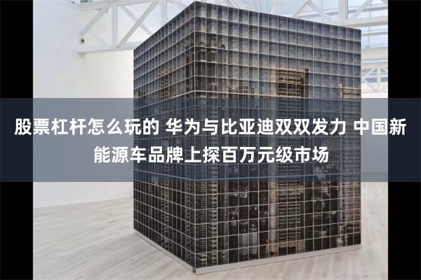 股票杠杆怎么玩的 华为与比亚迪双双发力 中国新能源车品牌上探百万元级市场